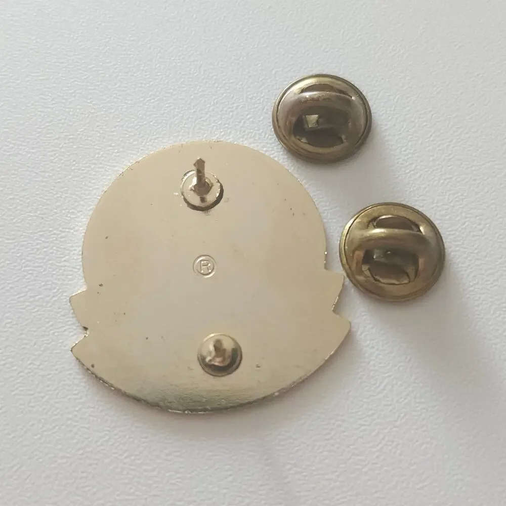 Minnesota Lions Eye Bank Children's Clinic Research Enamel Double Post Lapel Pin